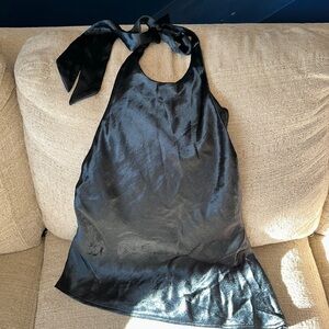 Silence & Noise A line Halter Top